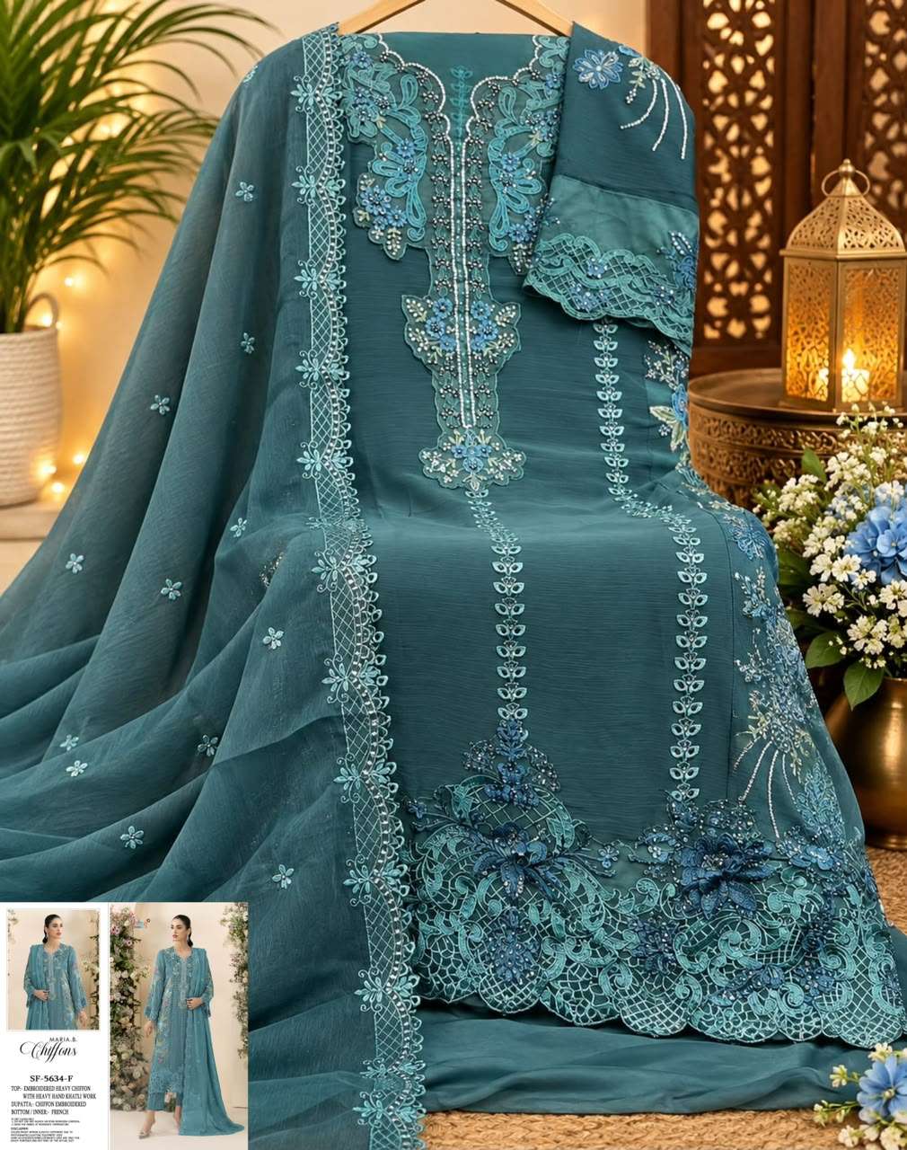SHREE FABS SF 5634 COLOR EXLUSIVE DESIGNER PAKISTANI DRESS FOR EID CLOTHING SHOP